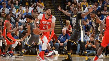 Horario, canal de TV y c&oacute;mo ver online New Orleans Pelicans - Golden State Warriors. Partido 2 de las semifinales de la Conferencia Oeste martes 1 de mayo