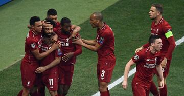 Emocionante final de Champions League. El Wanda Metropolitano está vestido de rojo y blanco ¡Espectacular! 