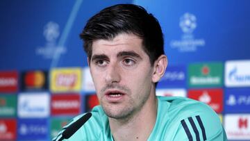 Courtois: "Ramos is our captain, of course we'll miss him"