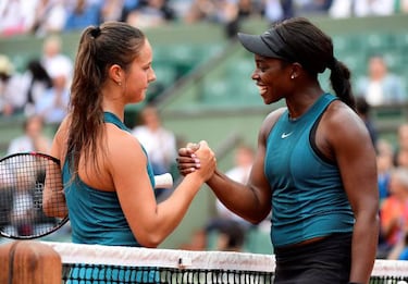 Slick Stephens sets up Keys rematch at Roland Garros