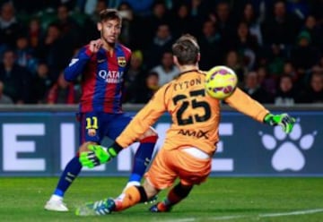 Jornada 20. Elche-Barcelona. 0-6.