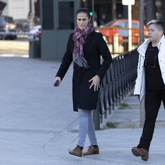 Montse Tomé ha declarado hoy como testigo a petición de Vilda