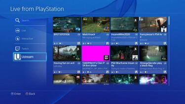 El servicio de streaming Ustream cierra en agosto en PS4