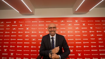 Monchi, durante su etapa en el Sevilla.