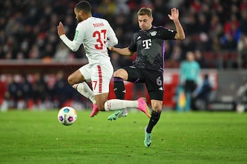 Kimmich, en un partido con el Bayern.
