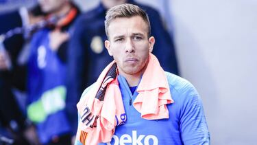Arthur, con el Barcelona.