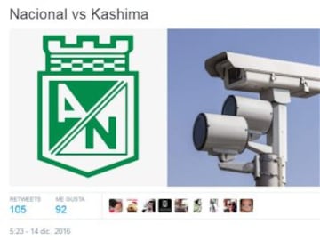 Los mejores memes de la derrota de Nacional ante el Kashima