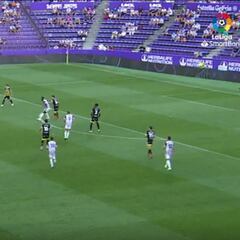 El golazo tremebundo de Javi Sánchez que tumbó al Zaragoza