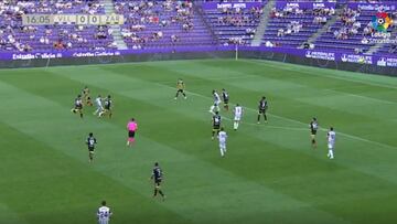 El golazo tremebundo de Javi Sánchez que tumbó al Zaragoza