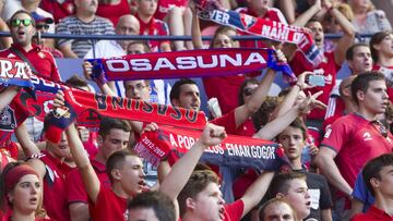 Osasuna cierra el cupo de socios al alcanzar los 15.000 abonados