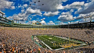 Estadio: Lambeau Field
Asistencia promedio: 77,845
Asistencia total: 622,762