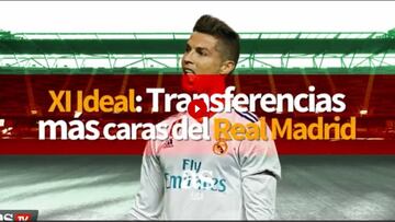 XI Ideal de las transferencias m&aacute;s caras del Real Madrid