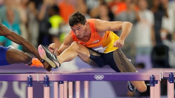 Quique Llopis, en los Juegos de París 2024.