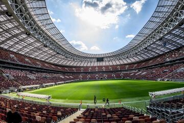 Así es el Luzhniki, el estadio donde comienza el Mundial