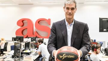 19/07/18 BALONCESTO ENTREVISTA VISITA REDACCION DIARIO AS DIARIOAS ANTONIO MARTIN NUEVO PRESIDENTE ACB