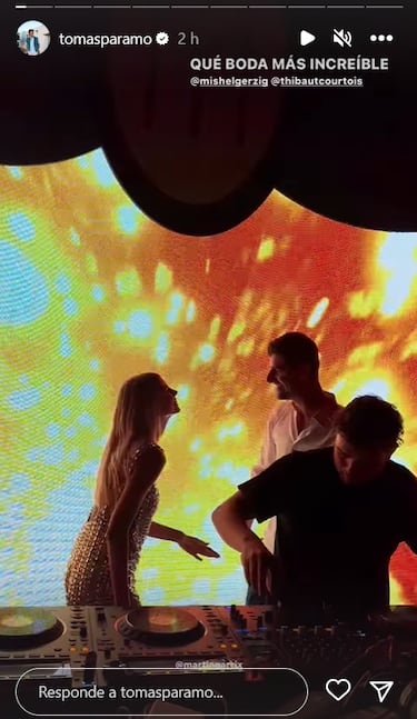 Thibaut Courtois y Mishel Gerzig: boda por todo lo alto en Cannes