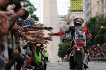 El piloto de KTM Herve Theuriot.