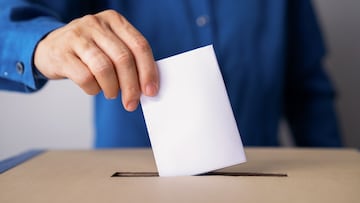 Voting box and election image,election