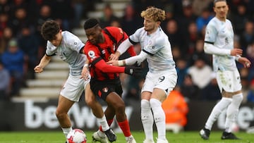 Jefferson Lerma, jugador del Bournemouth de Inglaterra