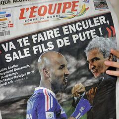 Francia expulsa a Anelka y explota la concentración