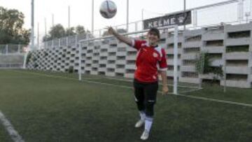 Alicia G&oacute;mez, guardameta del Rayo Vallecano. 