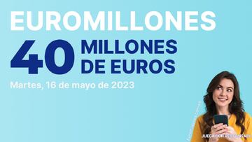 Euromillones: comprobar los resultados del sorteo de hoy, martes 16 de mayo