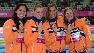 Relevo holandés 4x100.