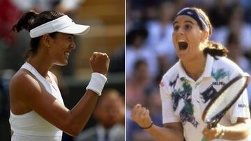 Muguruza y Garbi&ntilde;e.