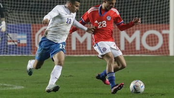 Futbol, Chile vs Cuba.