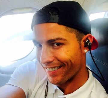 Las fotos m¨¢s graciosas del Instagram de Cristiano