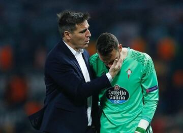 Berizzo y Álvarez en el Celta.