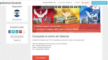 Cómo localizar todos los eventos de Pokémon GO