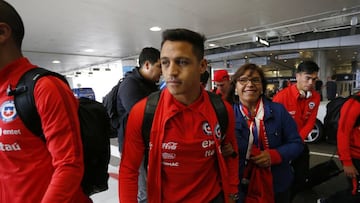 La Roja llegó a Estados Unidos para disputar la Copa América