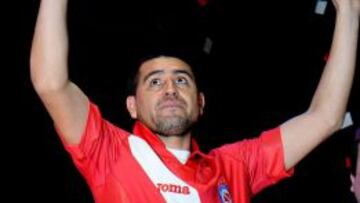 El &uacute;ltimo logro de Juan Rom&aacute;n Riquelme fue ascender con Argentinos Juniors.