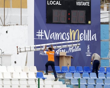 Así es el Álvarez Claro, estadio del Melilla