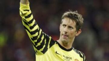 Van der Sar participó en el Maratón de Nueva York