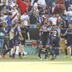 Valladolid celebra la permanencia en Primera