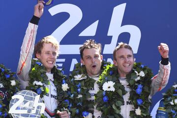 Timo Bernhard, Earl Bamber y Brendon Hartley se han proclamado vencedores de las 24 horas de Le Mans con el Porsche número dos