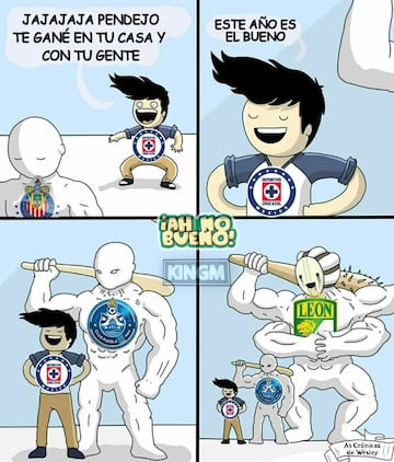 Los memes no perdonan la derrota del Cruz Azul