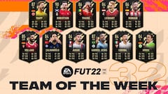 FIFA 22: TOTW 32 ya disponible con Muniain, Traoré y Trapp