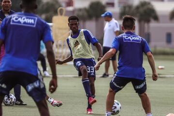 Millonarios entrenó en el Omni Champions Gate de Orlando antes de disputar el partido amistoso ante Atlético Nacional por la Florida Cup.