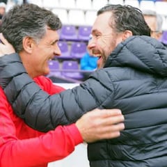 Sergio y Mendilibar, dos gotas de agua en el Real Valladolid