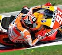 Honda supera a Yamaha en un primer día liderado por Márquez