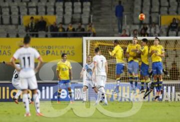 Barrera en Las Palmas-Deportivo.