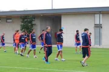 Martín Lasarte dirigió parte del trabajo en el CDA.