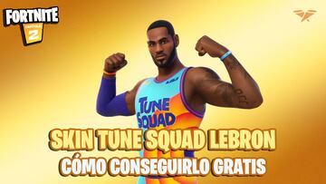 Fortnite: cómo conseguir el skin Tune Squad LeBron gratis