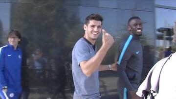 La frase de Morata que provoc車 esta divertida risa de Bakayoko