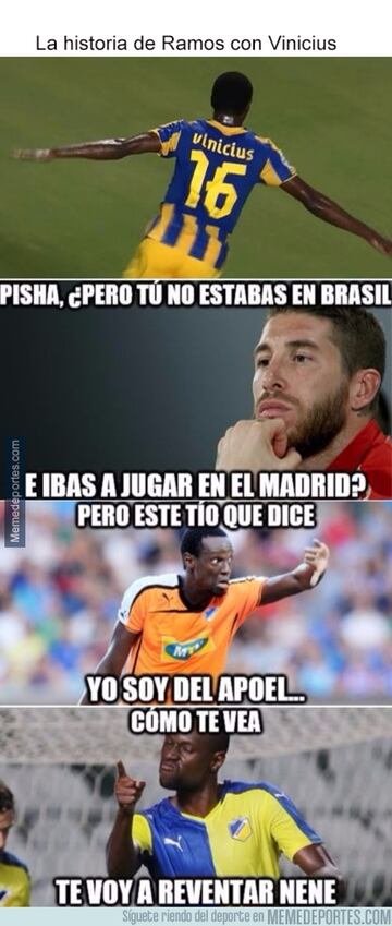 Los memes del Real Madrid-Apoel