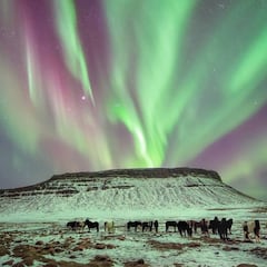 Se reportan auroras boreales en varias partes del mundo
