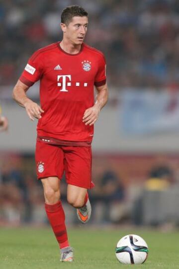 Robert Lewandowski, atacante polaco de Bayern Munich.